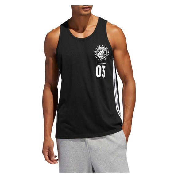 adidas Other - NEW Adidas Black BOS Stack Scoop Neck Tank Top